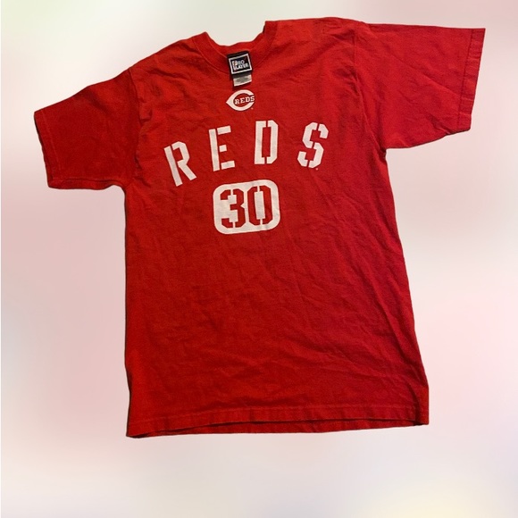 Pro Player Other - VTG 1999-2000 cincinatti reds #30 ken Griffey jr double sided shirt mens m
